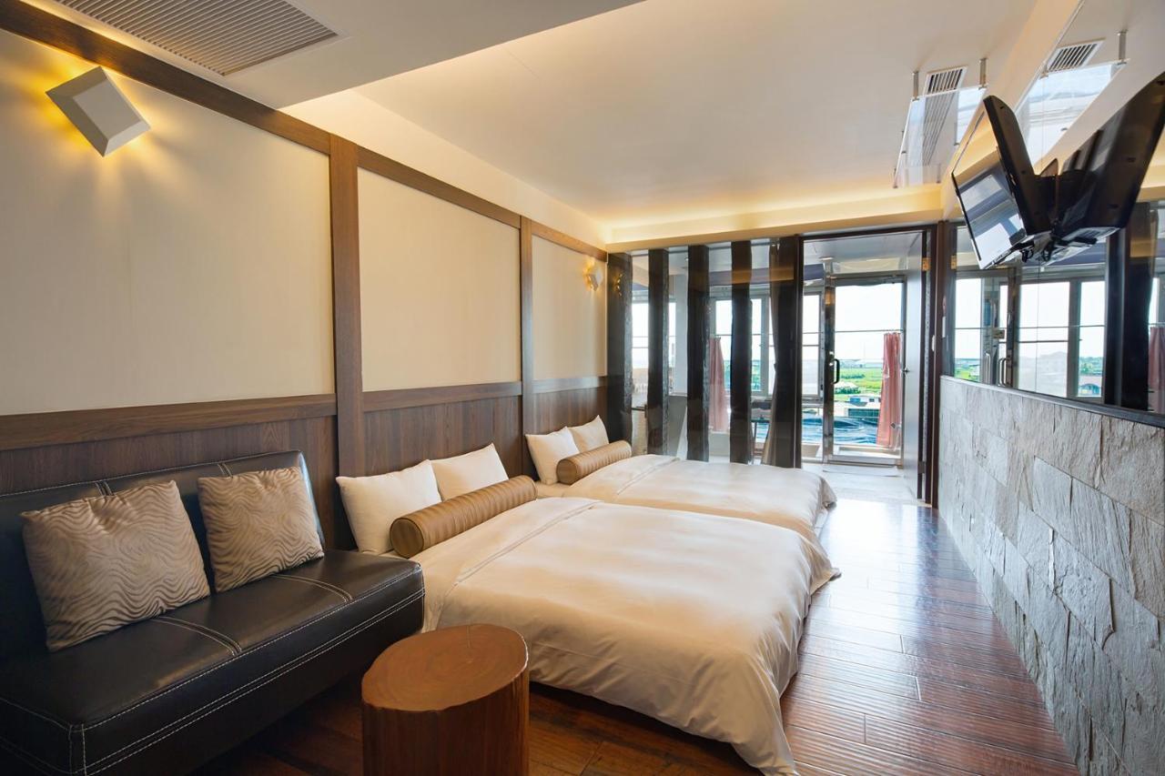 Hotel Les Champs Jiaoxi Exterior foto